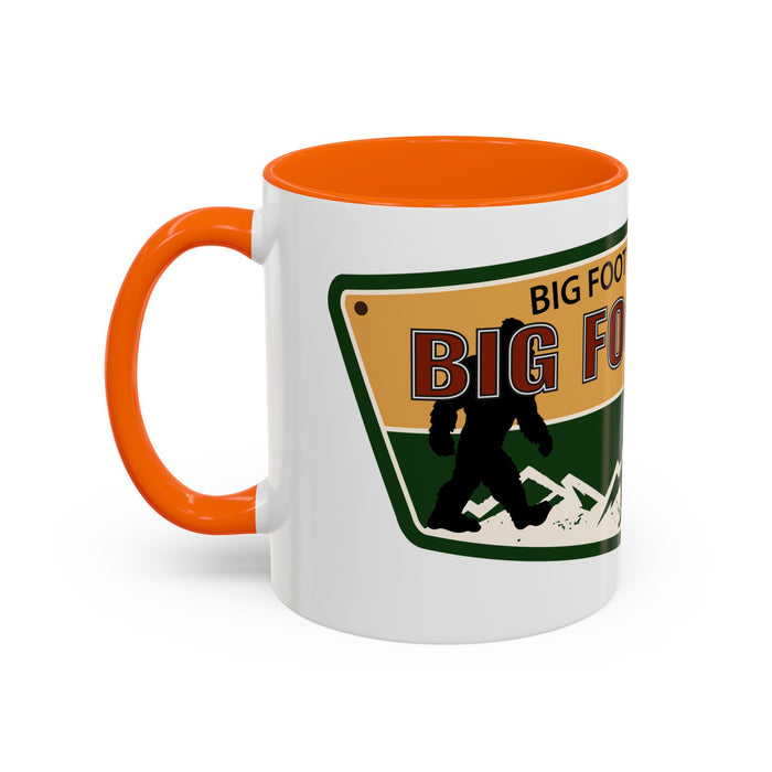 Big Foot Watch Club Sticker - Sasquatch Decal - Funny Yeti Gift Accent Coffee Mug (11, 15oz)