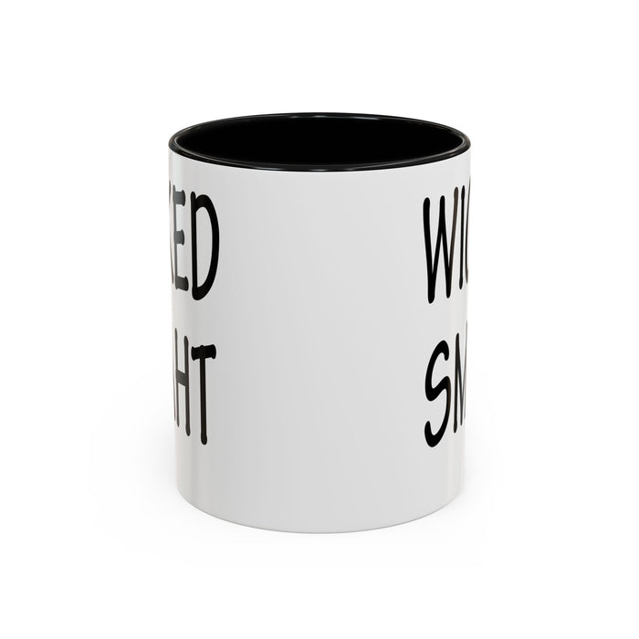 Coffee Mug, Wicked Smaht Boston Accent Gift Mug, Funny Tea Cup, Sarcastic Quote Ceramic Mug, Unique Present for Coffee Lovers, Novelty