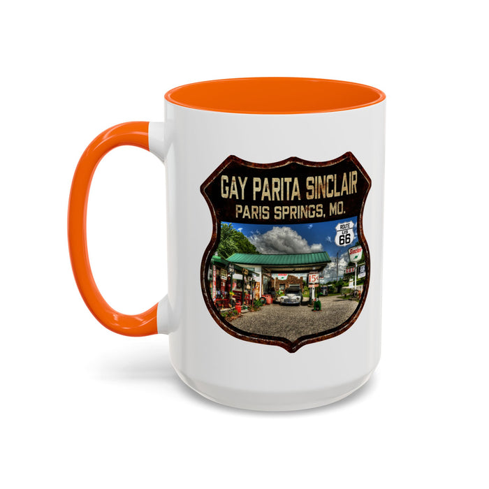 Mug Gay Parita Sinclair Route 66 Shield Missouri 11oz