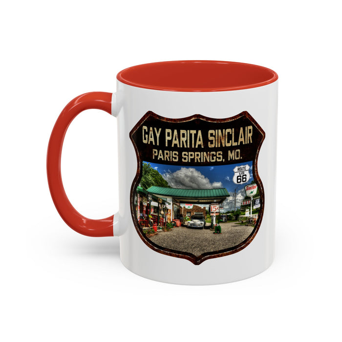 Mug Gay Parita Sinclair Route 66 Shield Missouri 11oz