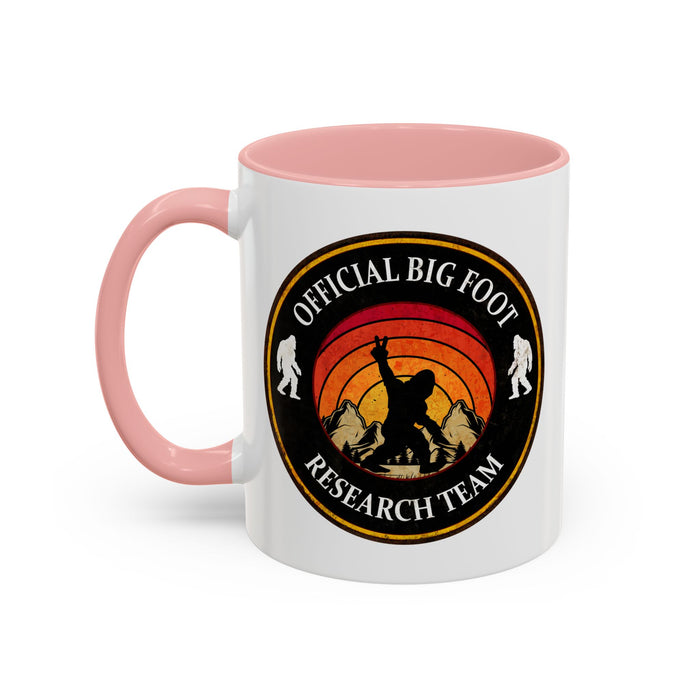 Big Foot Sticker - Big Foot Watch Club - Sasquatch Decal - Funny Yeti Gift Accent Coffee Mug (11, 15oz)