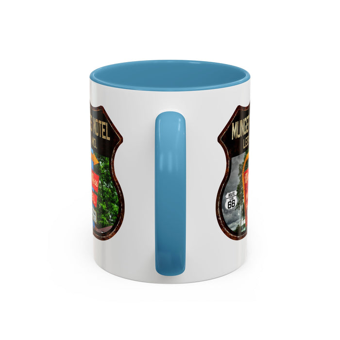 Mug Munger Moss Motel Route 66 Shield Missouri 11oz
