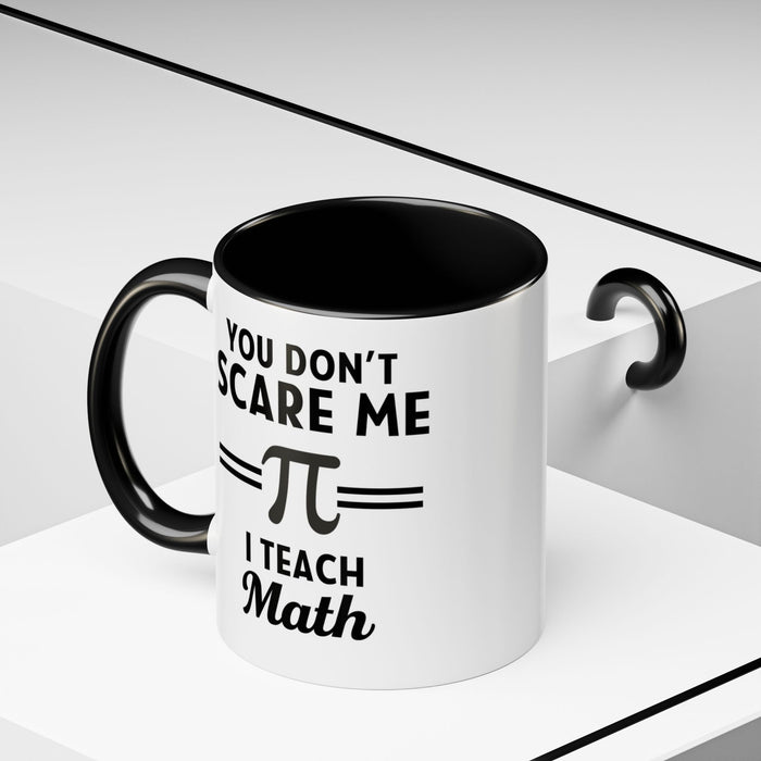 Math Teacher Mug - Fueling Minds and Caffeine Fixes Math Teacher Mug, Gift for Math Teacher, Funny Math Teacher Mug, Accent Coffee Mug (11, 15oz)