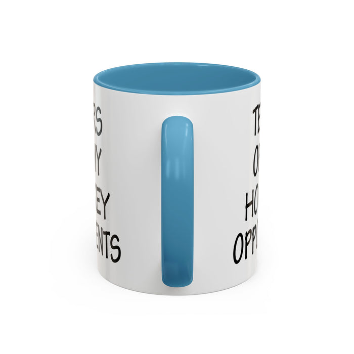 Hockey Gifts, Hockey Coffee Mug, Hockey Coach Gifts, Hockey Player Gifts, Funny Hockey Gifts, Tears of My Hockey Opponents A0075-026AAccent Coffee Mug (11, 15oz)