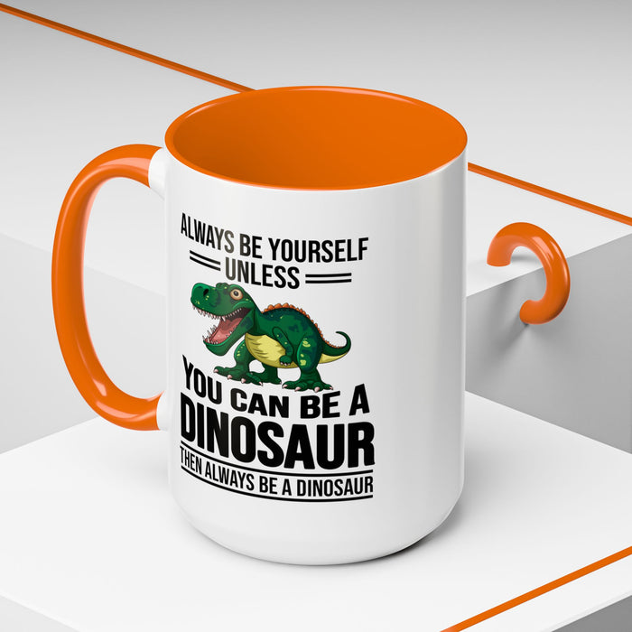 Dinosaur Fan Gift, Dinosaur Fan Mug, Dinosaur Lover Gift, Dinosaur Lover Mug, Dinosaur Mug, Dinosaur Gift, Funny Dinosaur Gift A0027-007A Accent Coffee Mug (11, 15oz)