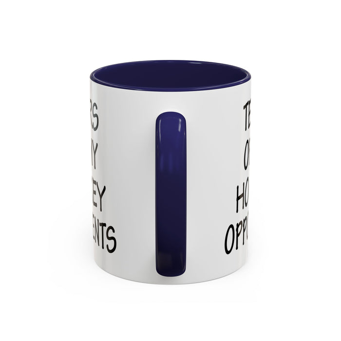 Hockey Gifts, Hockey Coffee Mug, Hockey Coach Gifts, Hockey Player Gifts, Funny Hockey Gifts, Tears of My Hockey Opponents A0075-026AAccent Coffee Mug (11, 15oz)