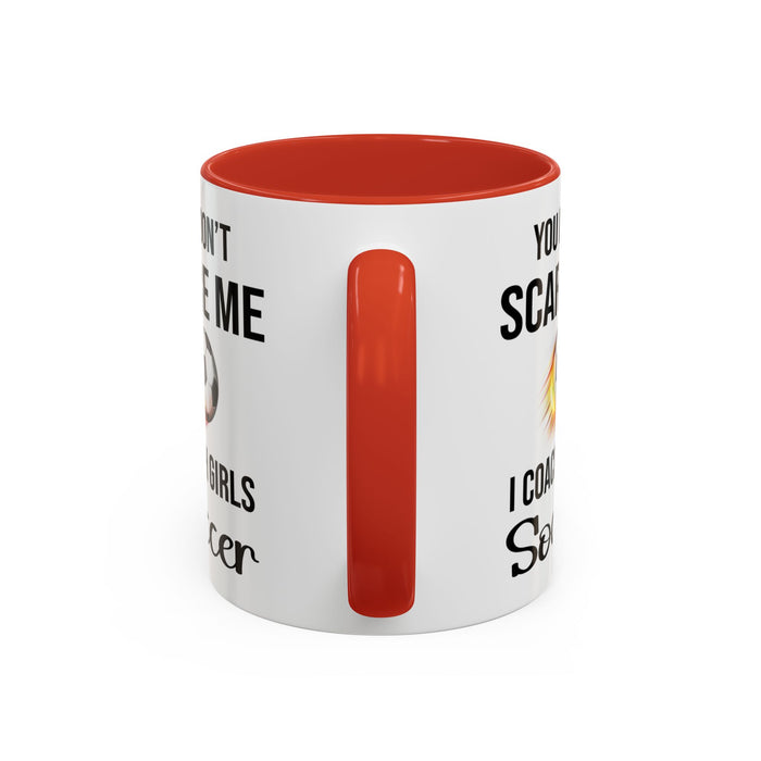 Soccer Coach Gift, Soccer Mug, Soccer Coach Mug, Soccer Team Gifts, Soccer Girl Mug, Gift For Soccer Player, Soccer Coach Gift A0020-001 Accent Coffee Mug (11, 15oz)