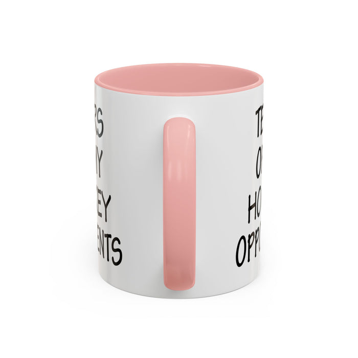 Hockey Gifts, Hockey Coffee Mug, Hockey Coach Gifts, Hockey Player Gifts, Funny Hockey Gifts, Tears of My Hockey Opponents A0075-026AAccent Coffee Mug (11, 15oz)