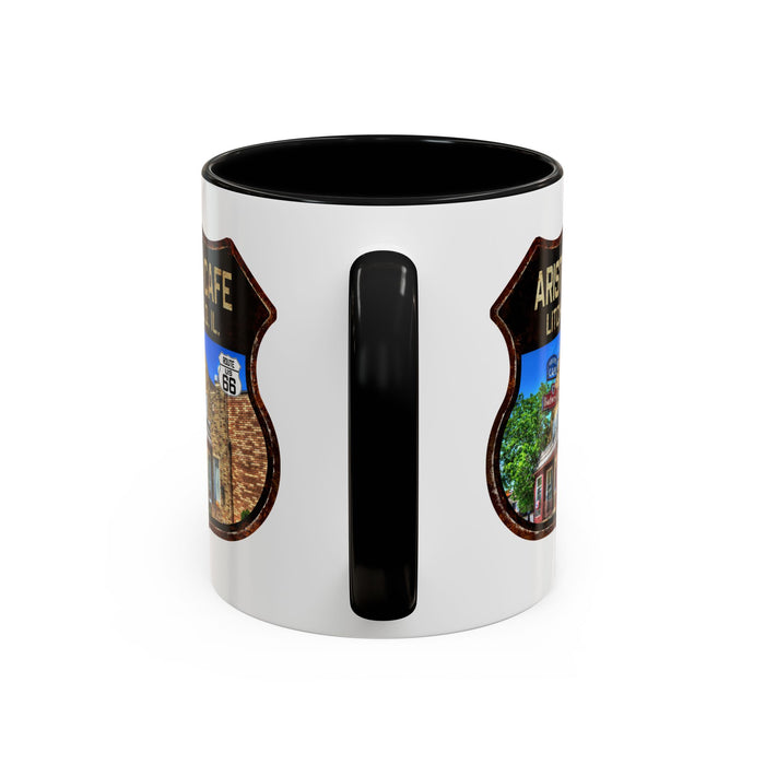 Mug Ariston Cafe Route 66 Shield Illinois 11oz
