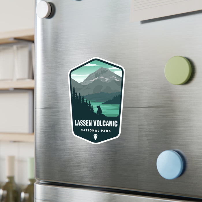 Lassen Volcanic National Park Sticker Gift - Outdoor Adventure Decal