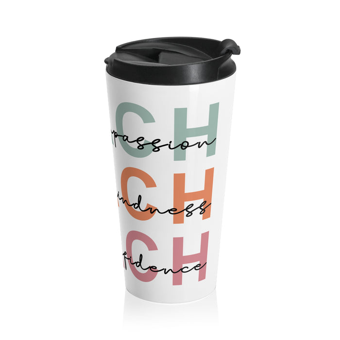 Teacher Inspiration - Stainless Steel Tumbler, Stainless Cup, Insulated Travel Mug, Teacher Travel Mug, Teacher Appreciation Gift