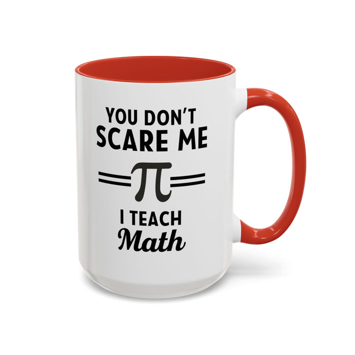 Math Teacher Mug - Fueling Minds and Caffeine Fixes Math Teacher Mug, Gift for Math Teacher, Funny Math Teacher Mug, Accent Coffee Mug (11, 15oz)