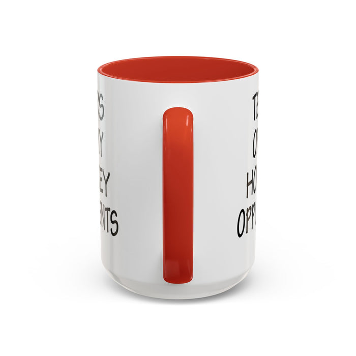 Hockey Gifts, Hockey Coffee Mug, Hockey Coach Gifts, Hockey Player Gifts, Funny Hockey Gifts, Tears of My Hockey Opponents A0075-026AAccent Coffee Mug (11, 15oz)