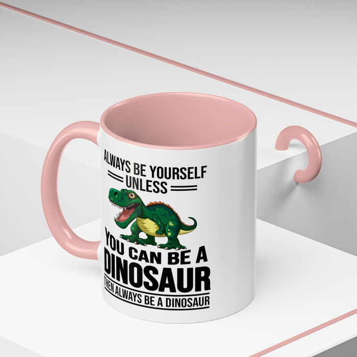 Dinosaur Fan Gift, Dinosaur Fan Mug, Dinosaur Lover Gift, Dinosaur Lover Mug, Dinosaur Mug, Dinosaur Gift, Funny Dinosaur Gift A0027-007A Accent Coffee Mug (11, 15oz)