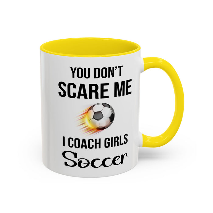 Soccer Coach Gift, Soccer Mug, Soccer Coach Mug, Soccer Team Gifts, Soccer Girl Mug, Gift For Soccer Player, Soccer Coach Gift A0020-001 Accent Coffee Mug (11, 15oz)