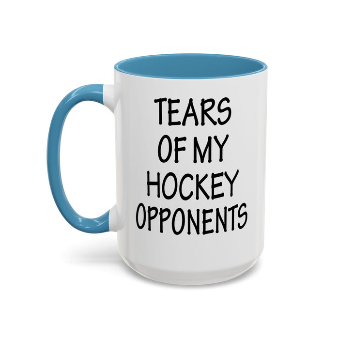 Hockey Gifts, Hockey Coffee Mug, Hockey Coach Gifts, Hockey Player Gifts, Funny Hockey Gifts, Tears of My Hockey Opponents A0075-026AAccent Coffee Mug (11, 15oz)