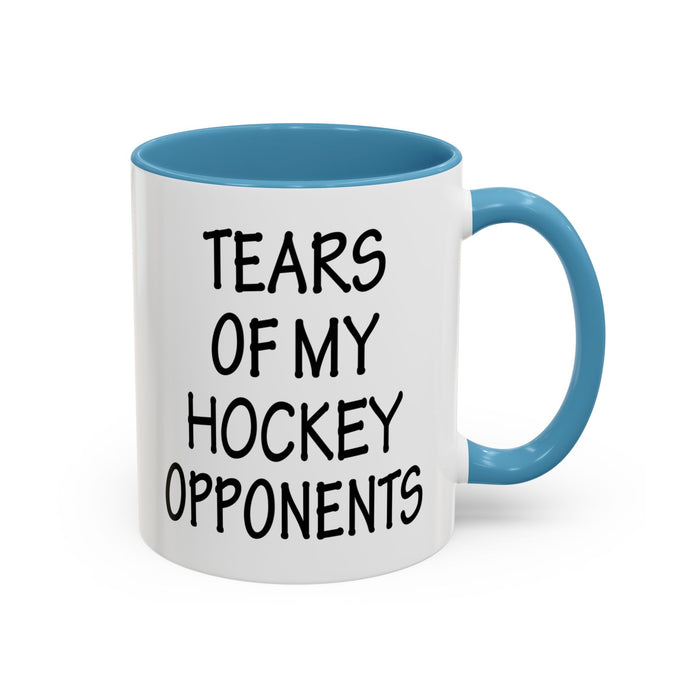 Hockey Gifts, Hockey Coffee Mug, Hockey Coach Gifts, Hockey Player Gifts, Funny Hockey Gifts, Tears of My Hockey Opponents A0075-026AAccent Coffee Mug (11, 15oz)