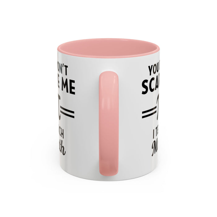 Math Teacher Mug - Fueling Minds and Caffeine Fixes Math Teacher Mug, Gift for Math Teacher, Funny Math Teacher Mug, Accent Coffee Mug (11, 15oz)