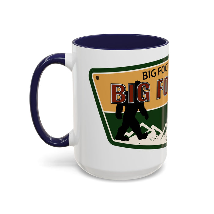 Big Foot Watch Club Sticker - Sasquatch Decal - Funny Yeti Gift Accent Coffee Mug (11, 15oz)