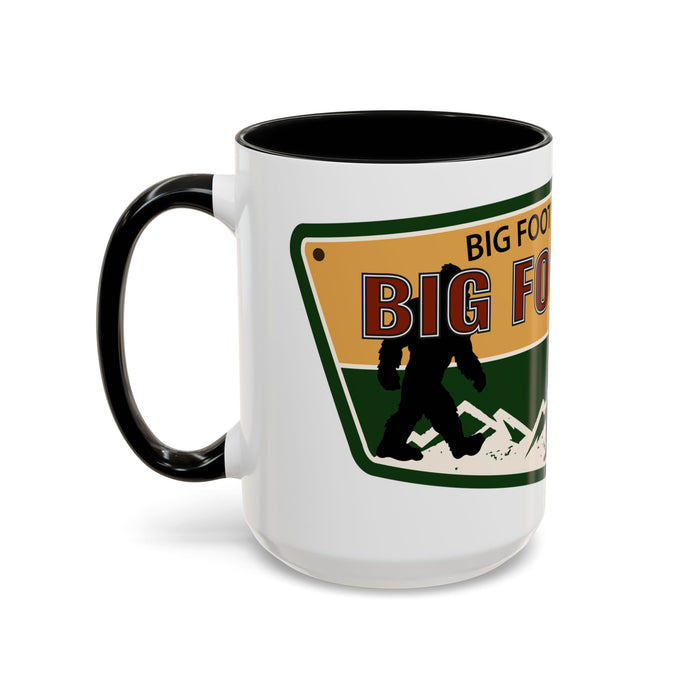 Big Foot Watch Club Sticker - Sasquatch Decal - Funny Yeti Gift Accent Coffee Mug (11, 15oz)