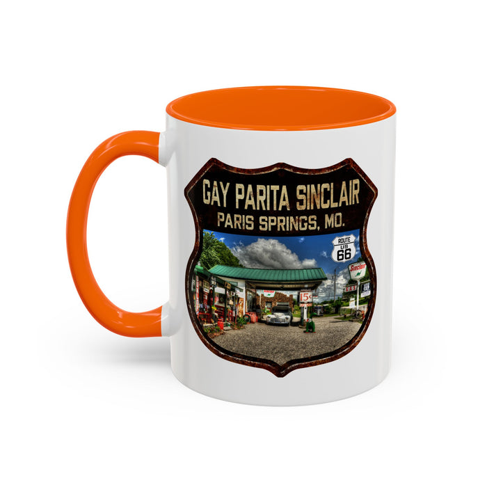 Mug Gay Parita Sinclair Route 66 Shield Missouri 11oz