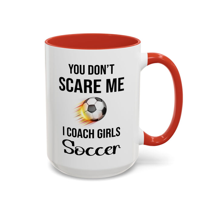 Soccer Coach Gift, Soccer Mug, Soccer Coach Mug, Soccer Team Gifts, Soccer Girl Mug, Gift For Soccer Player, Soccer Coach Gift A0020-001 Accent Coffee Mug (11, 15oz)