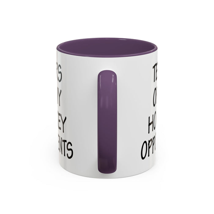 Hockey Gifts, Hockey Coffee Mug, Hockey Coach Gifts, Hockey Player Gifts, Funny Hockey Gifts, Tears of My Hockey Opponents A0075-026AAccent Coffee Mug (11, 15oz)