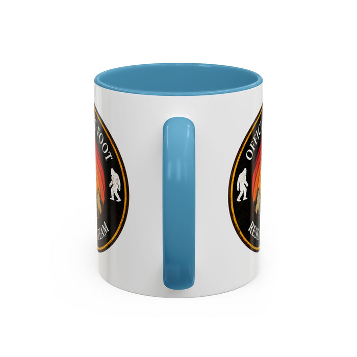 Big Foot Sticker - Big Foot Watch Club - Sasquatch Decal - Funny Yeti Gift Accent Coffee Mug (11, 15oz)