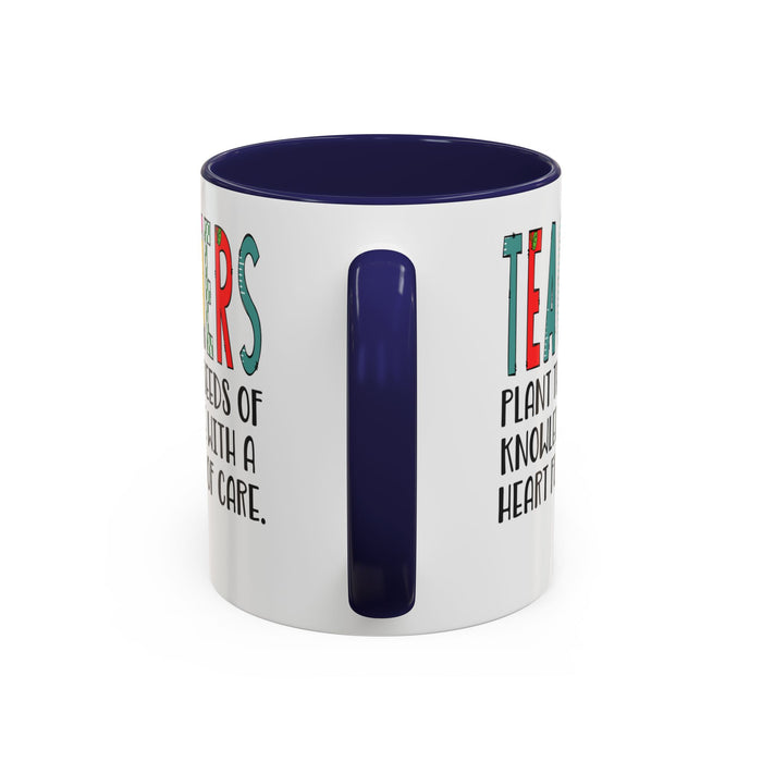 Teacher Mug - Plant the Seed sof Knowledge Teacher Gift - Appreciation Gift A0005-004A