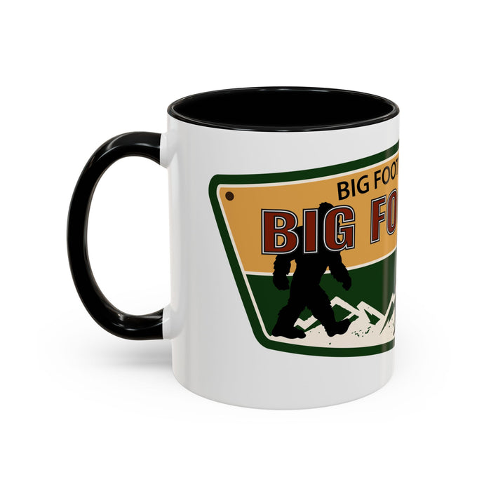 Big Foot Watch Club Sticker - Sasquatch Decal - Funny Yeti Gift Accent Coffee Mug (11, 15oz)