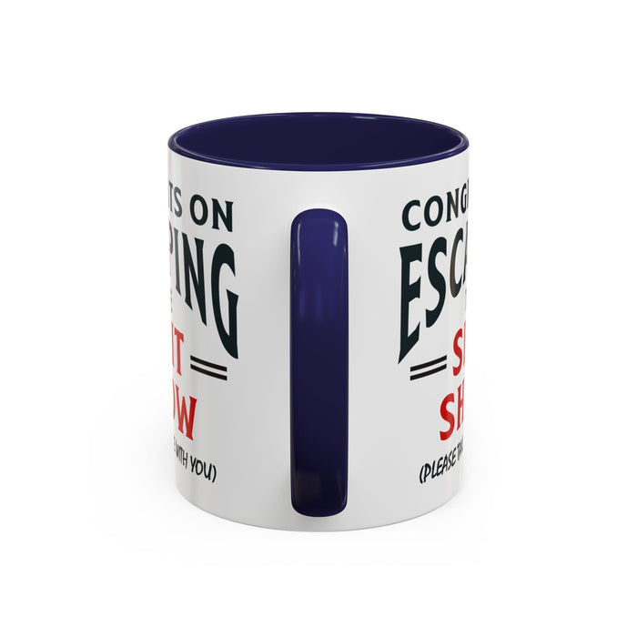 Funny Retirement Gift, Funny Coworker Leaving Gift, Going Away Co Worker, Goodbye Farewell, Retirement Mug, New Job, Leaving Job A0037-006 Accent Coffee Mug (11, 15oz)