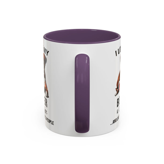 Boxer Lover Mug, Boxer Lover Gift, Coffee Mug, Boxer Mug, Boxer Gift, Boxer Owner Gift, Boxer Owner Mug, Dob Lover Gift, Dog Mug A0023-015 Accent Coffee Mug (11, 15oz)