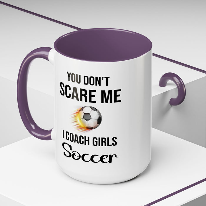 Soccer Coach Gift, Soccer Mug, Soccer Coach Mug, Soccer Team Gifts, Soccer Girl Mug, Gift For Soccer Player, Soccer Coach Gift A0020-001 Accent Coffee Mug (11, 15oz)