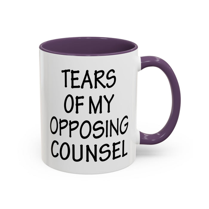 Lawyer Mug, Tears of Opposing Counsel Mug, Attorney Mug, Lawyer Coffee Mug, Law Student Mug, Tears Mug, Funny Lawyer Mug A0075-012A