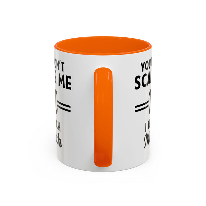 Math Teacher Mug - Fueling Minds and Caffeine Fixes Math Teacher Mug, Gift for Math Teacher, Funny Math Teacher Mug, Accent Coffee Mug (11, 15oz)