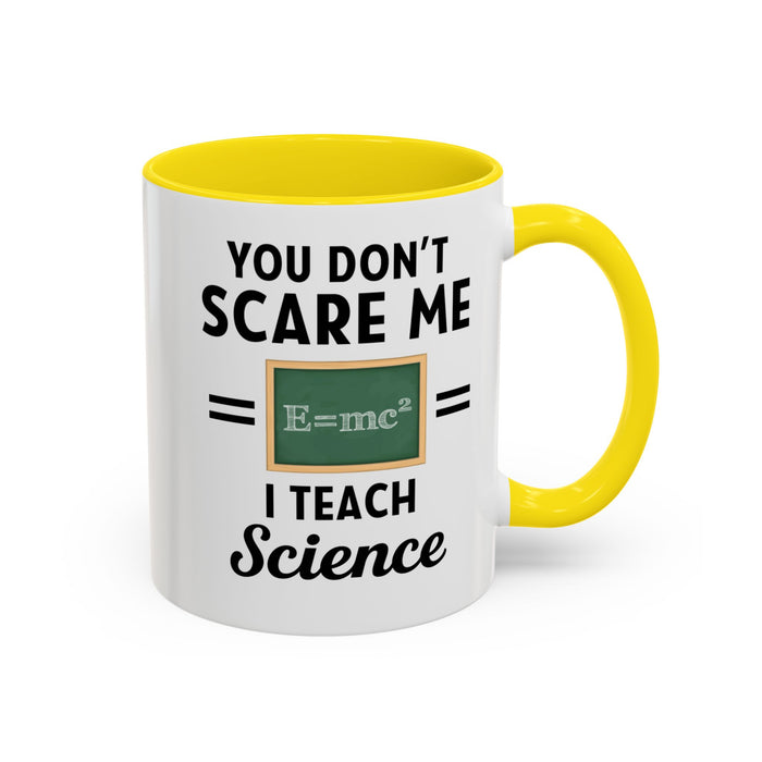 Science Teacher Mug - Fueling Minds and Caffeine Fixes Science Teacher Mug, Gift for Science Teacher, Funny Science Teacher Mug, Accent Coffee Mug (11, 15oz)