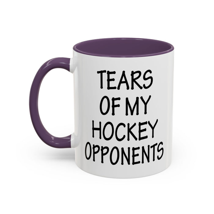 Hockey Gifts, Hockey Coffee Mug, Hockey Coach Gifts, Hockey Player Gifts, Funny Hockey Gifts, Tears of My Hockey Opponents A0075-026AAccent Coffee Mug (11, 15oz)