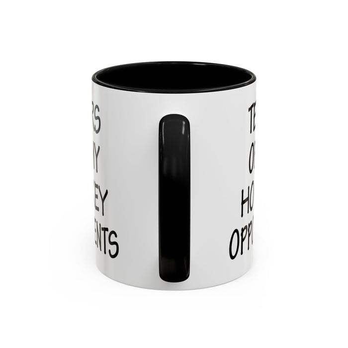 Hockey Gifts, Hockey Coffee Mug, Hockey Coach Gifts, Hockey Player Gifts, Funny Hockey Gifts, Tears of My Hockey Opponents A0075-026AAccent Coffee Mug (11, 15oz)