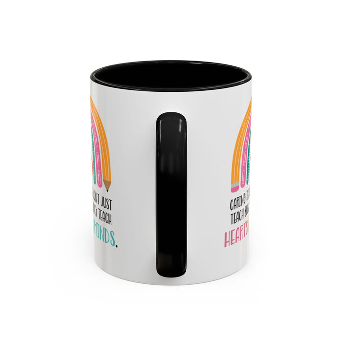 Thank You Teacher Mug - Caring Teachers Gift Accent Coffee Mug (11, 15oz)