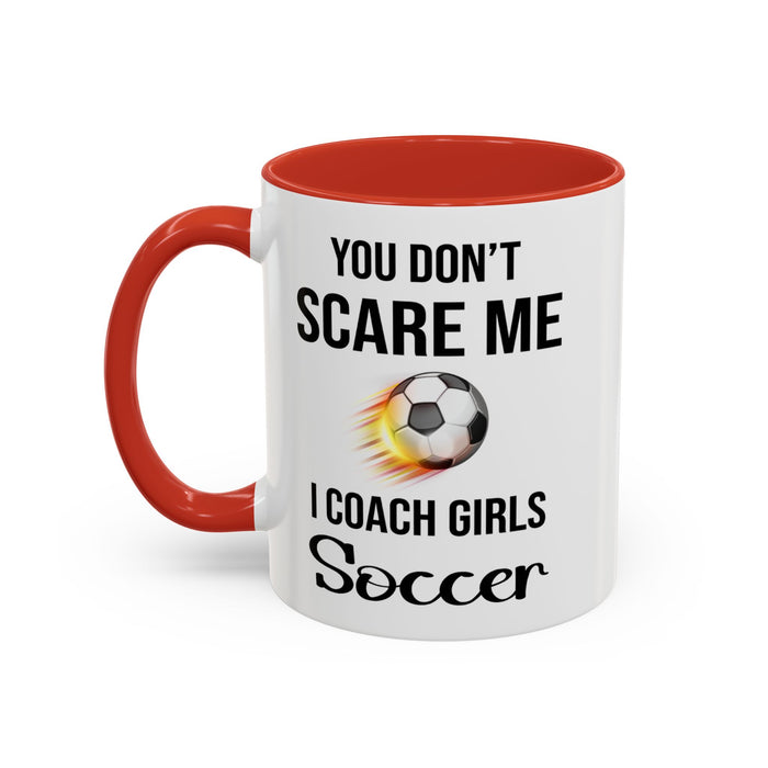 Soccer Coach Gift, Soccer Mug, Soccer Coach Mug, Soccer Team Gifts, Soccer Girl Mug, Gift For Soccer Player, Soccer Coach Gift A0020-001 Accent Coffee Mug (11, 15oz)