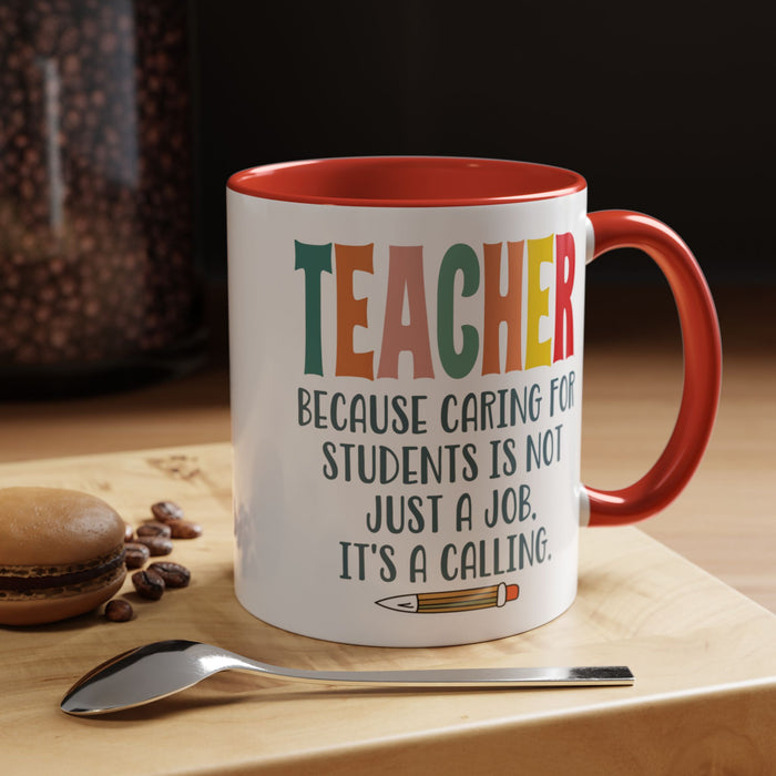 Teacher Mug - Gift for Educators | School Staff Appreciation Idea A0005-003A
