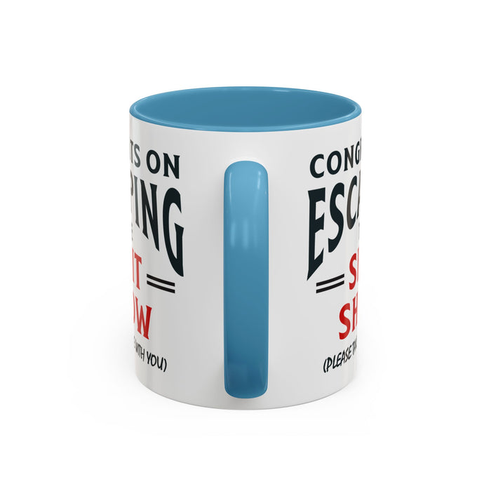 Funny Retirement Gift, Funny Coworker Leaving Gift, Going Away Co Worker, Goodbye Farewell, Retirement Mug, New Job, Leaving Job A0037-006 Accent Coffee Mug (11, 15oz)
