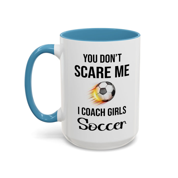 Soccer Coach Gift, Soccer Mug, Soccer Coach Mug, Soccer Team Gifts, Soccer Girl Mug, Gift For Soccer Player, Soccer Coach Gift A0020-001 Accent Coffee Mug (11, 15oz)