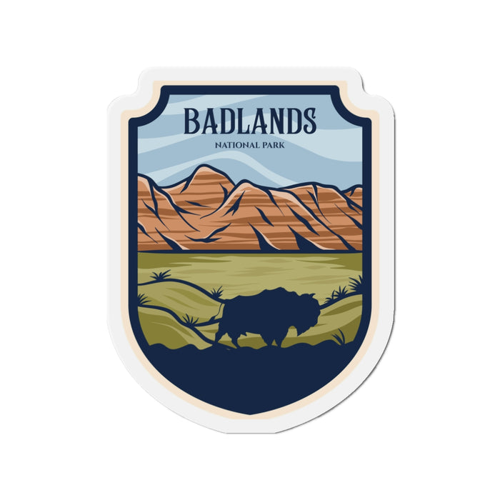 Badlands National Park Die-Cut Magnets