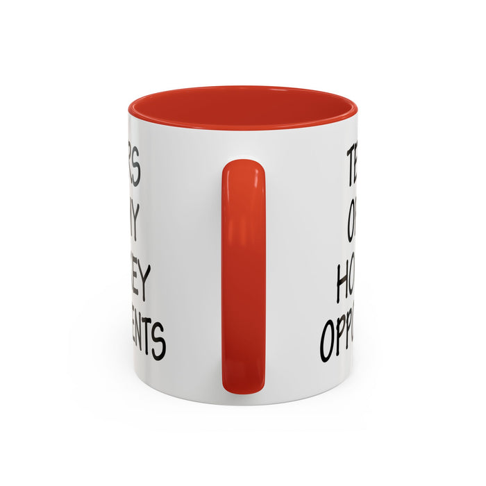 Hockey Gifts, Hockey Coffee Mug, Hockey Coach Gifts, Hockey Player Gifts, Funny Hockey Gifts, Tears of My Hockey Opponents A0075-026AAccent Coffee Mug (11, 15oz)