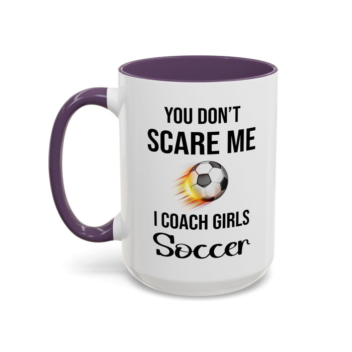 Soccer Coach Gift, Soccer Mug, Soccer Coach Mug, Soccer Team Gifts, Soccer Girl Mug, Gift For Soccer Player, Soccer Coach Gift A0020-001 Accent Coffee Mug (11, 15oz)