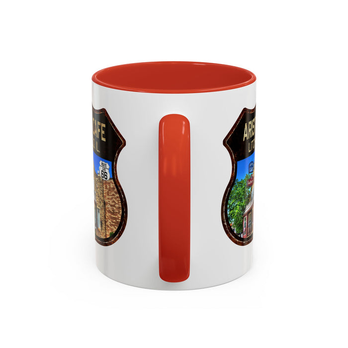 Mug Ariston Cafe Route 66 Shield Illinois 11oz