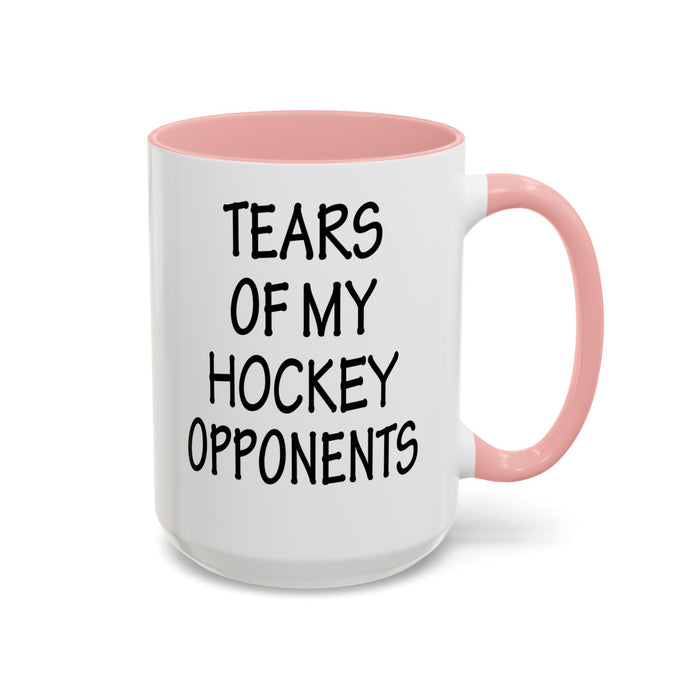 Hockey Gifts, Hockey Coffee Mug, Hockey Coach Gifts, Hockey Player Gifts, Funny Hockey Gifts, Tears of My Hockey Opponents A0075-026AAccent Coffee Mug (11, 15oz)