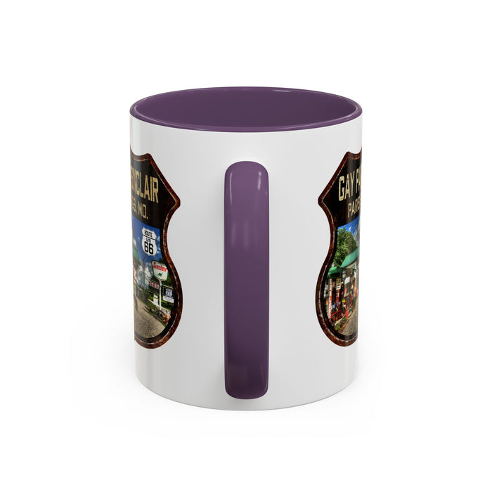 Mug Gay Parita Sinclair Route 66 Shield Missouri 11oz