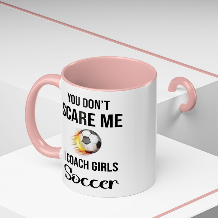 Soccer Coach Gift, Soccer Mug, Soccer Coach Mug, Soccer Team Gifts, Soccer Girl Mug, Gift For Soccer Player, Soccer Coach Gift A0020-001 Accent Coffee Mug (11, 15oz)